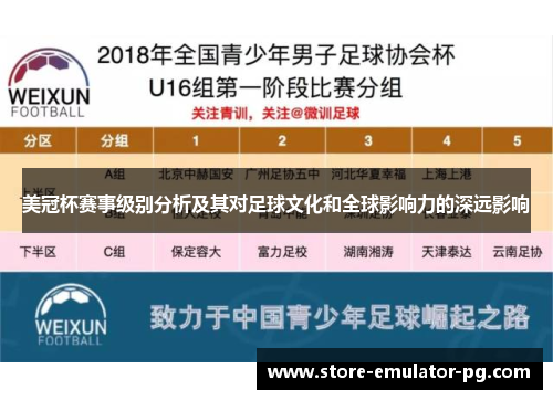美冠杯赛事级别分析及其对足球文化和全球影响力的深远影响 美冠杯赛事级别分析及其对足球文化和全球影响力的深远影响